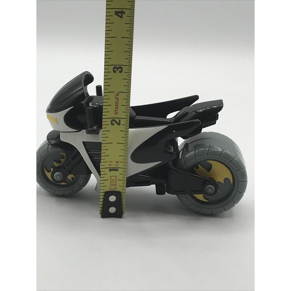 Fisher Price Imaginext DC Batman Motorcycle White Black - Picture 11 of 13